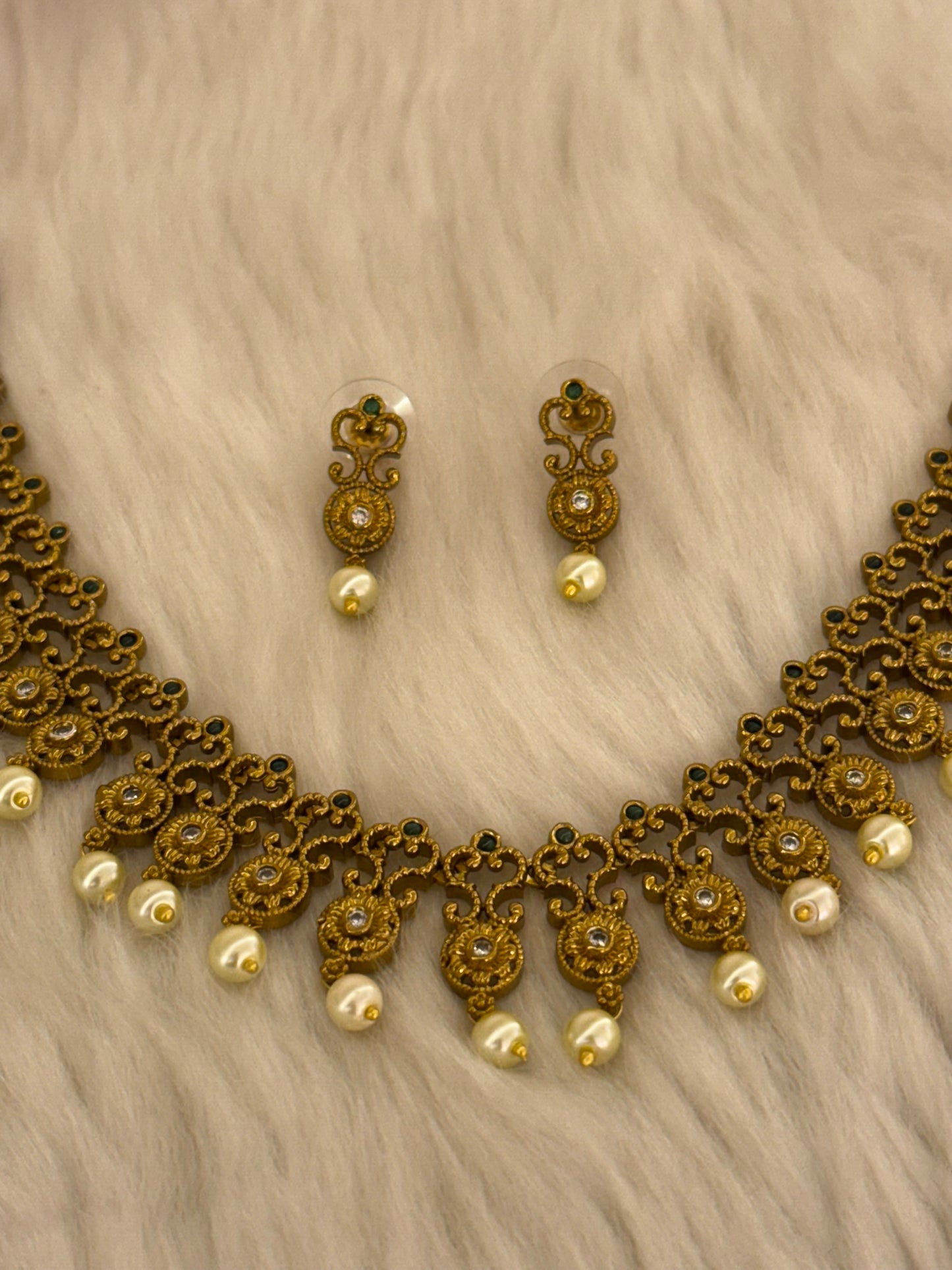Goldplated Necklace Set-Ns32