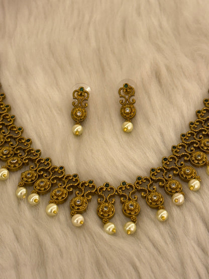 Goldplated Necklace Set-Ns32