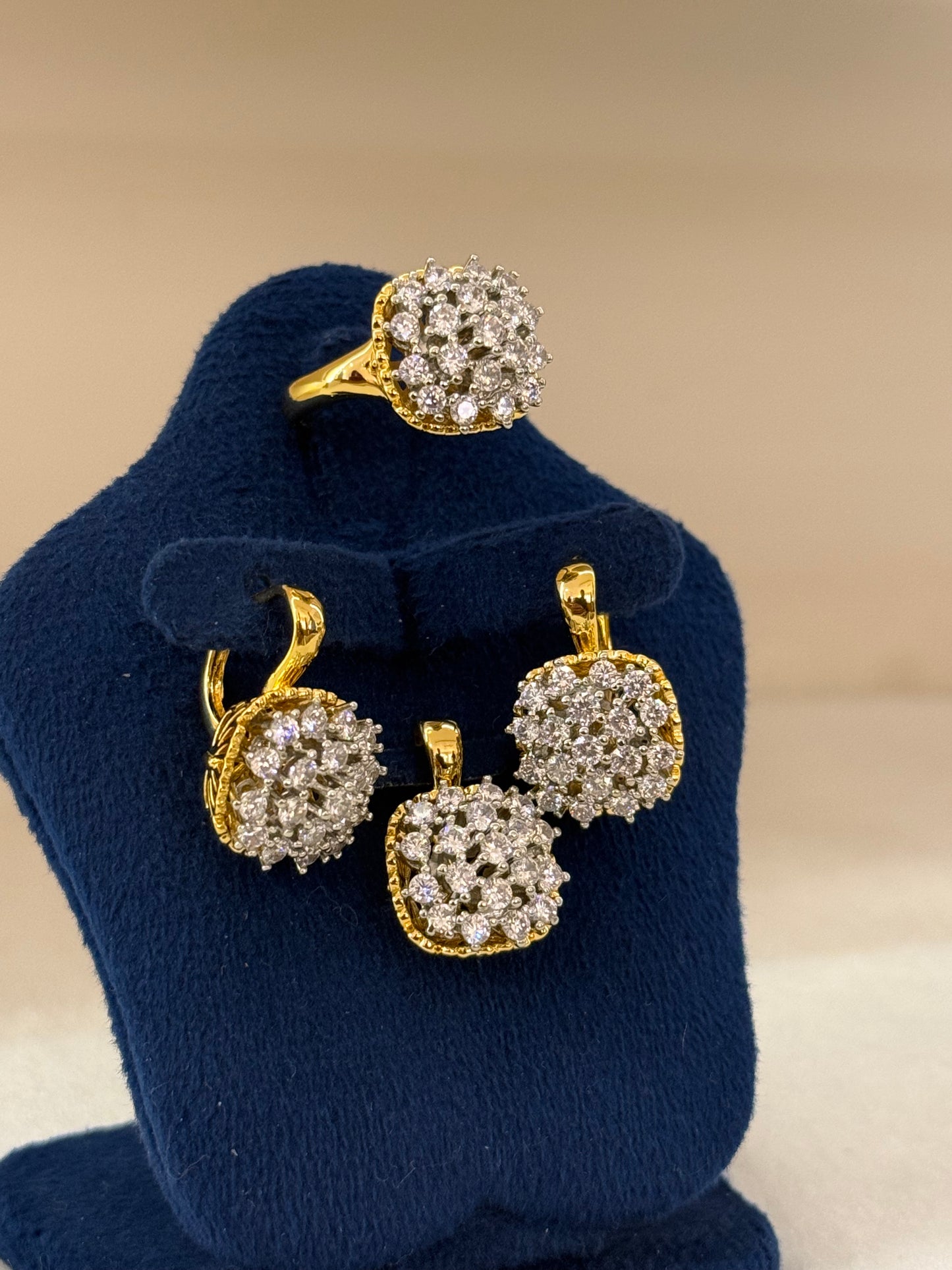 Goldplated Pendant Set-Ps67