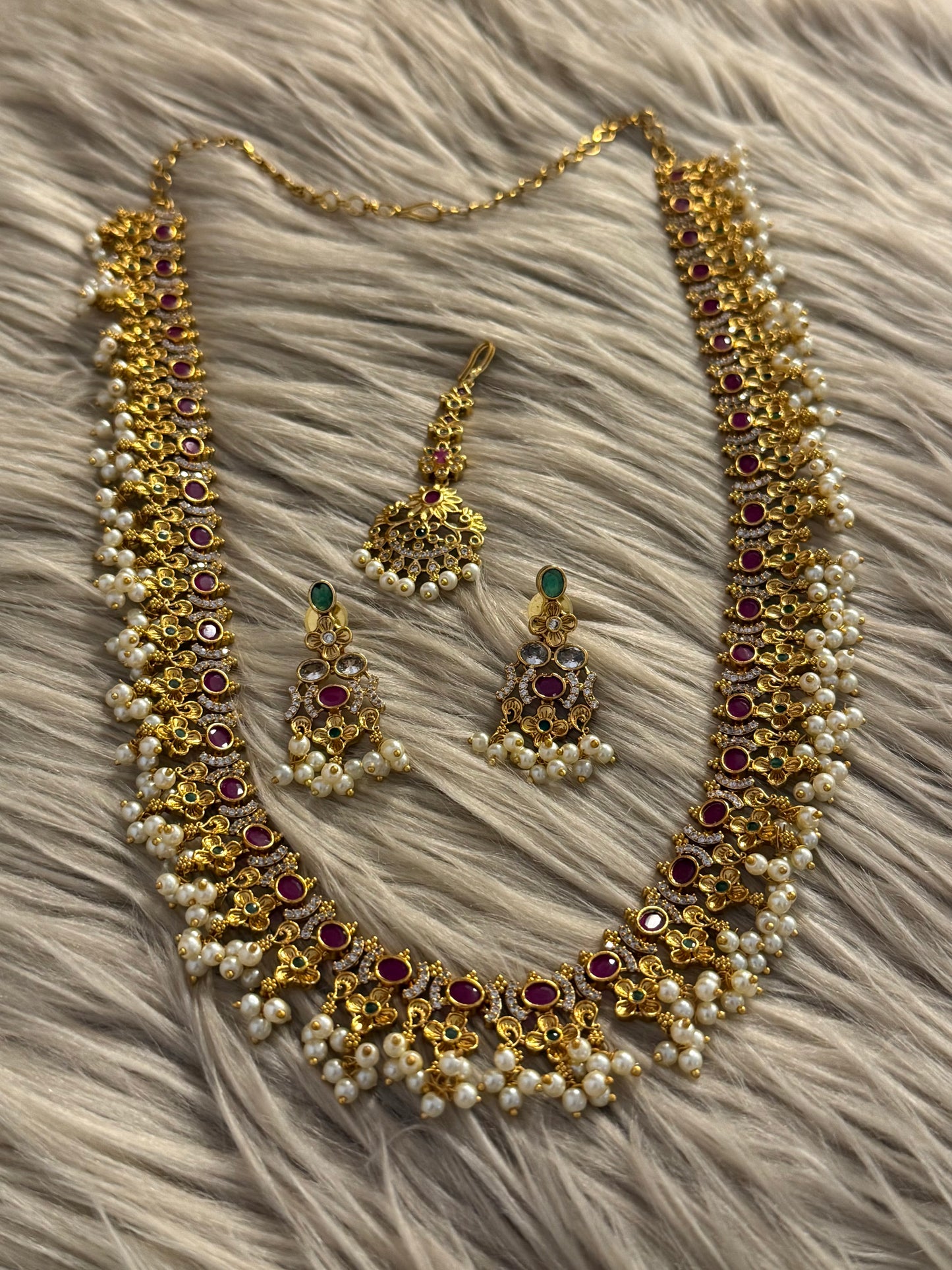 Goldplated Mala Set-Ms27