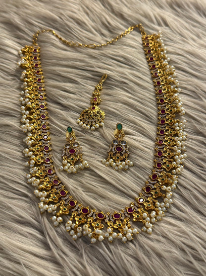 Goldplated Mala Set-Ms27