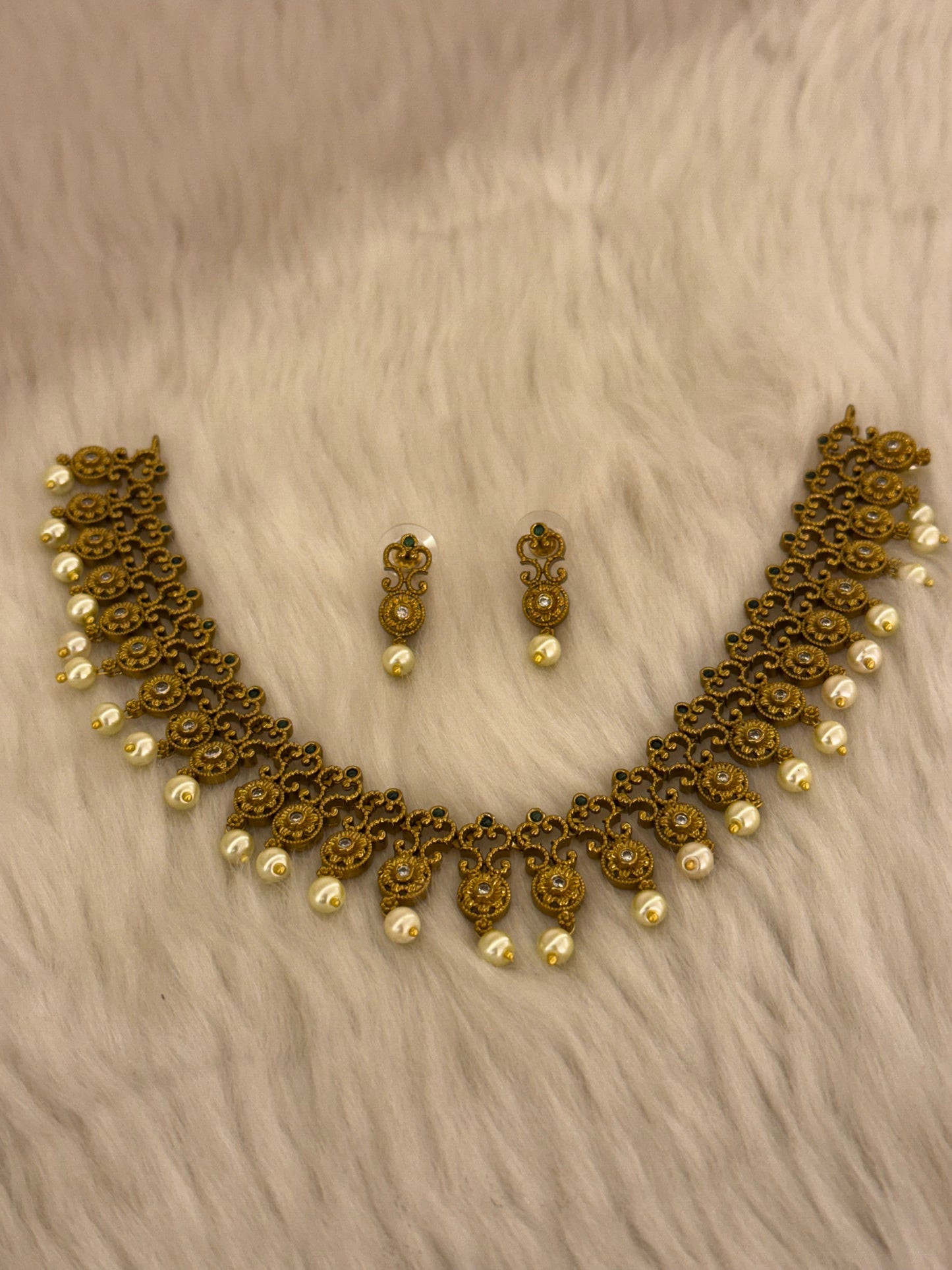 Goldplated Necklace Set-Ns32