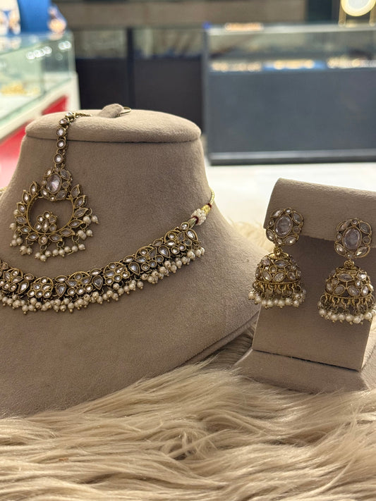 Goldplated Necklace Set-Ns100