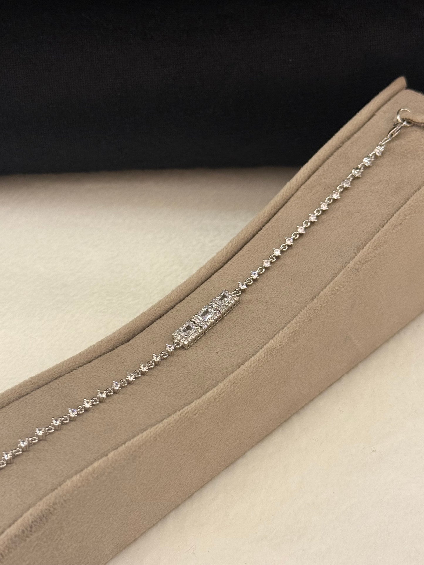 925 Silver Bracelet-SBS46