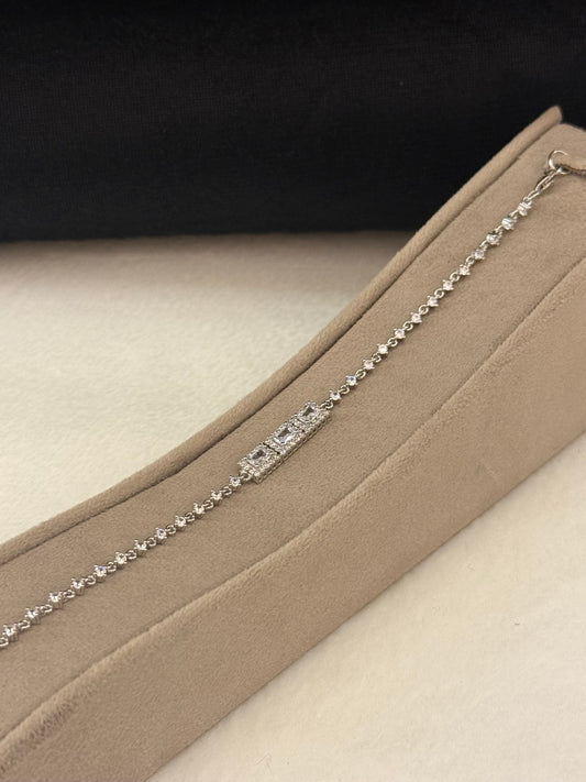 925 Silver Bracelet-SBS46