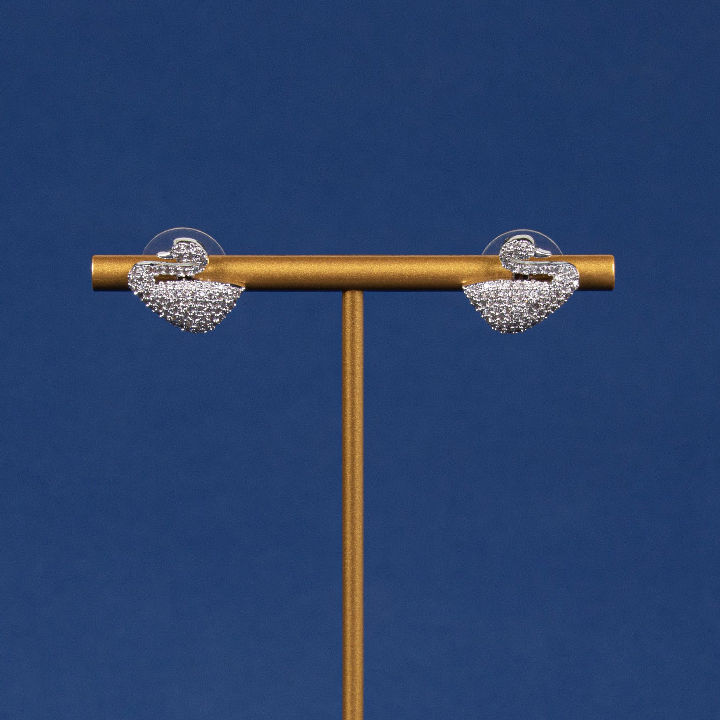 Swan Sparkle Studs-Tp40