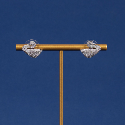 Swan Sparkle Studs-Tp40