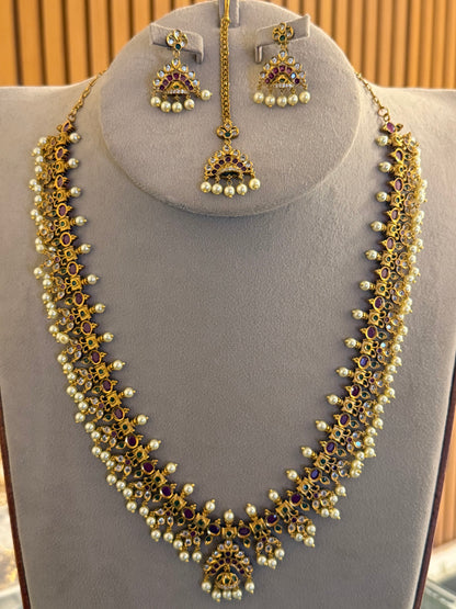 Goldplated Mala Set-Ms28