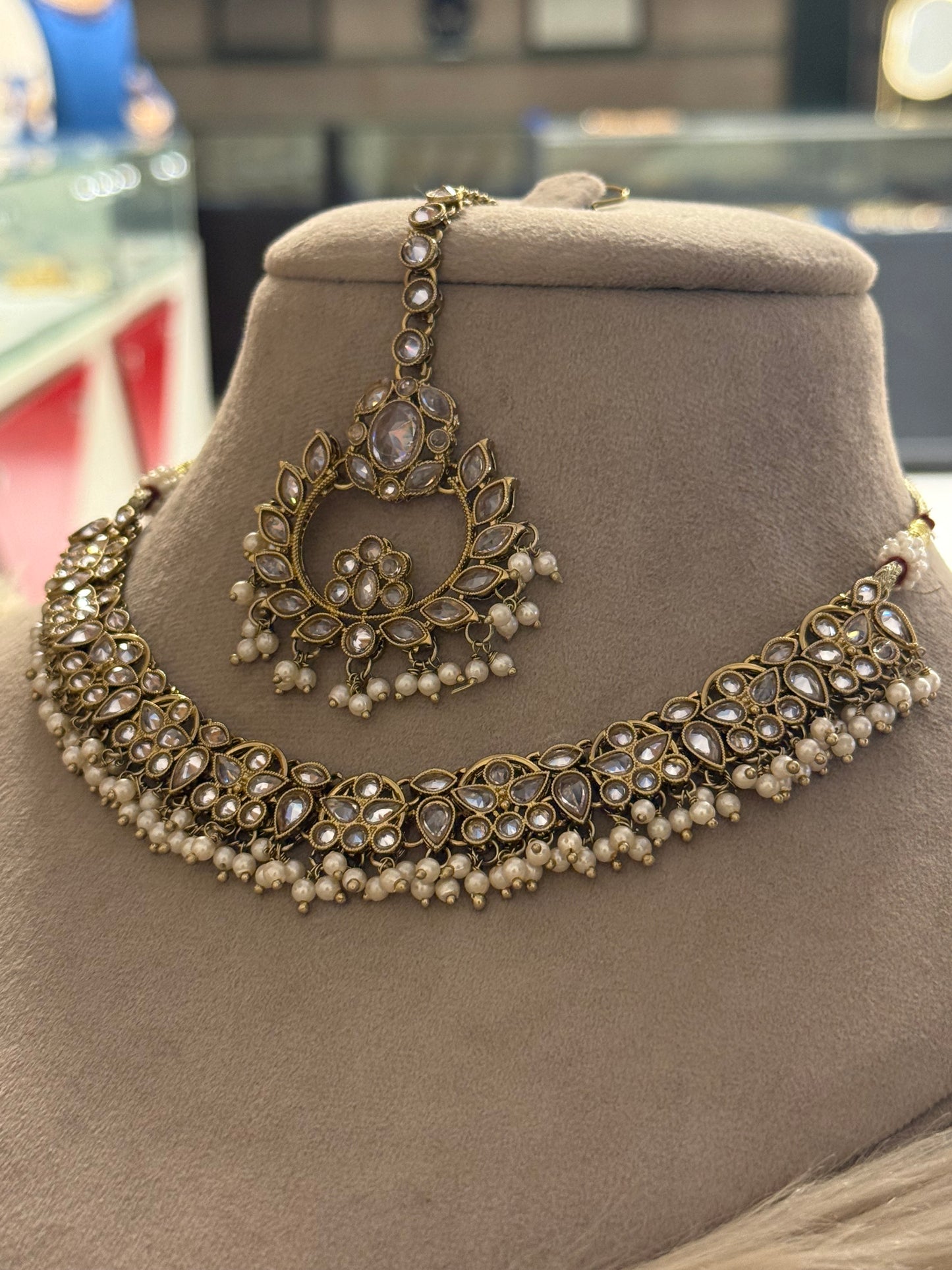 Goldplated Necklace Set-Ns100
