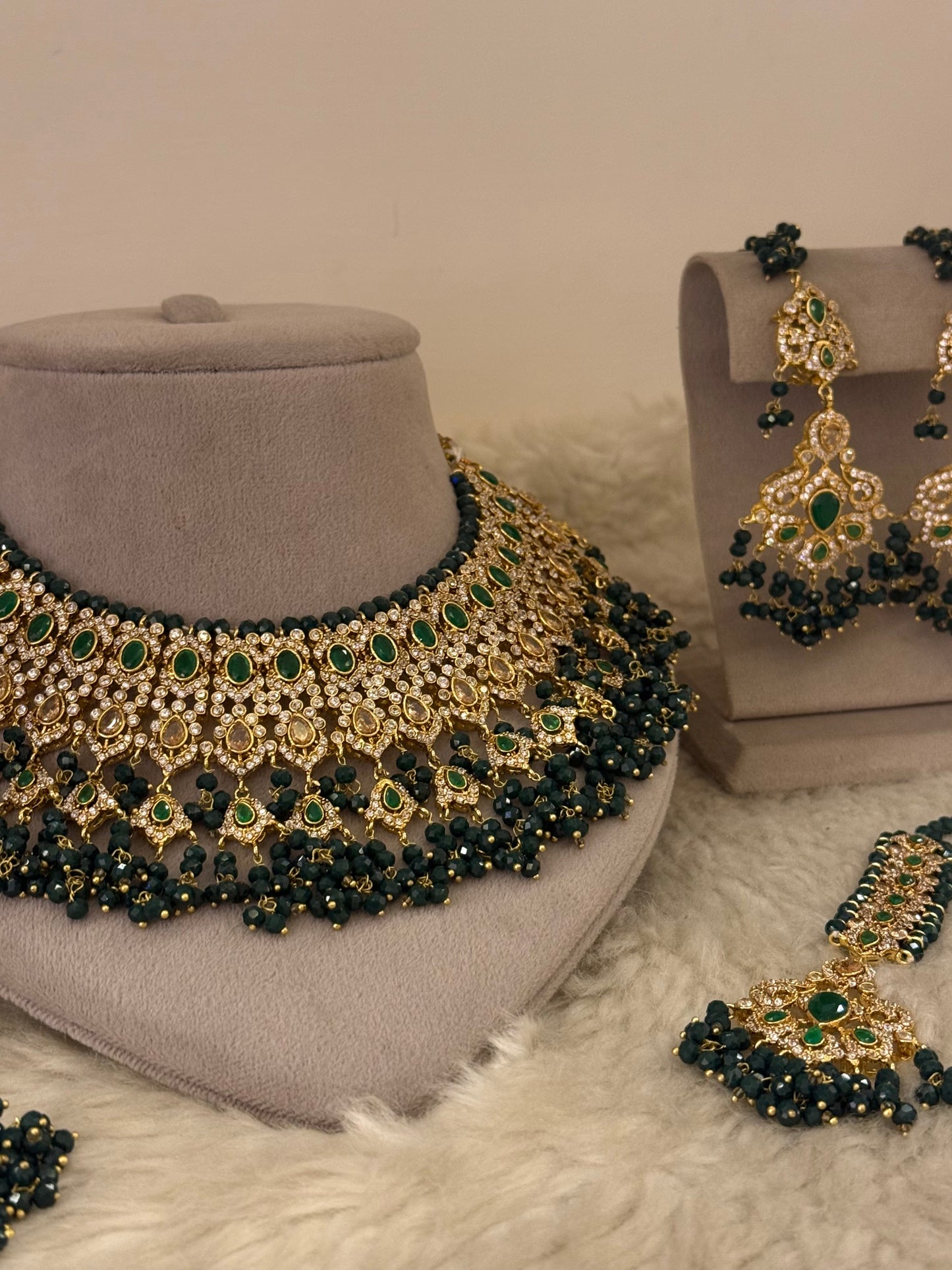 Goldplated bridal set-Bs88