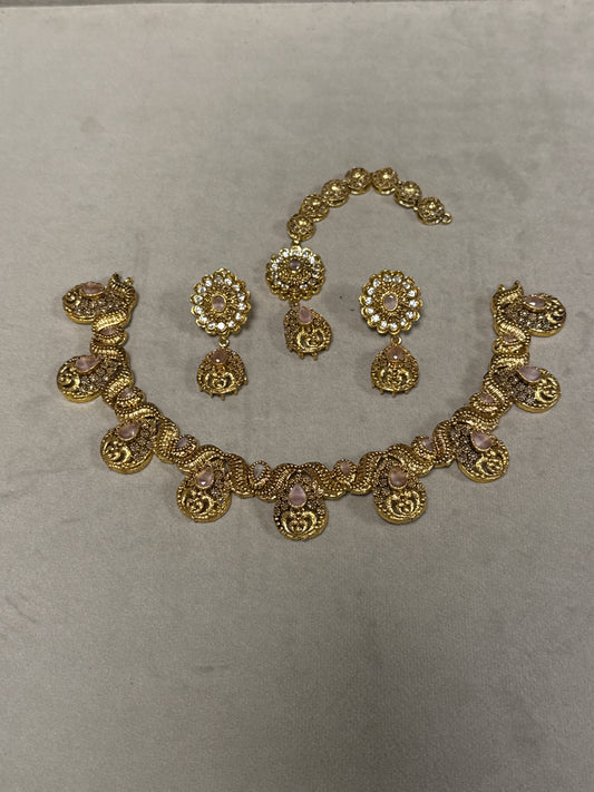 Pink Bridal Set-Bs76