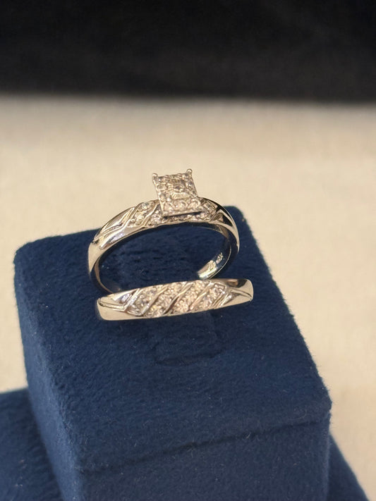Rhodium Plated Ring-R180