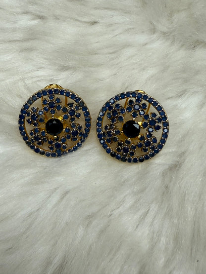 Golden Glow Studs-Tp39