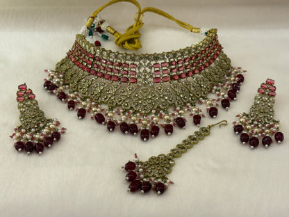 Goldplated Bridal Set-Bs169