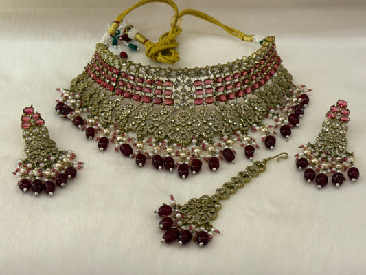 Goldplated Bridal Set-Bs169