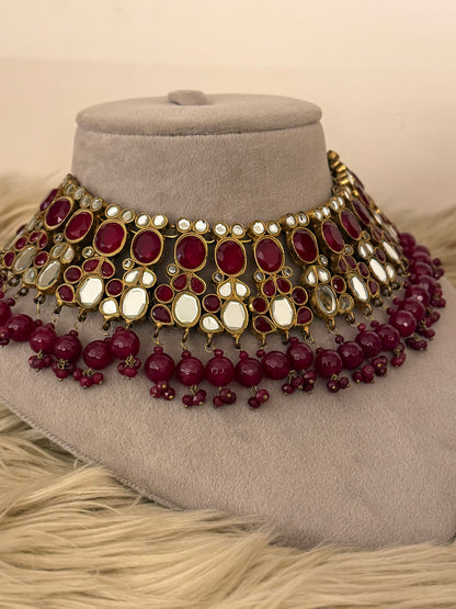 Goldplated Bridal Set-Bs117