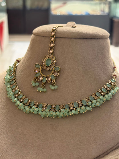 Goldplated Necklace Set-Ns101