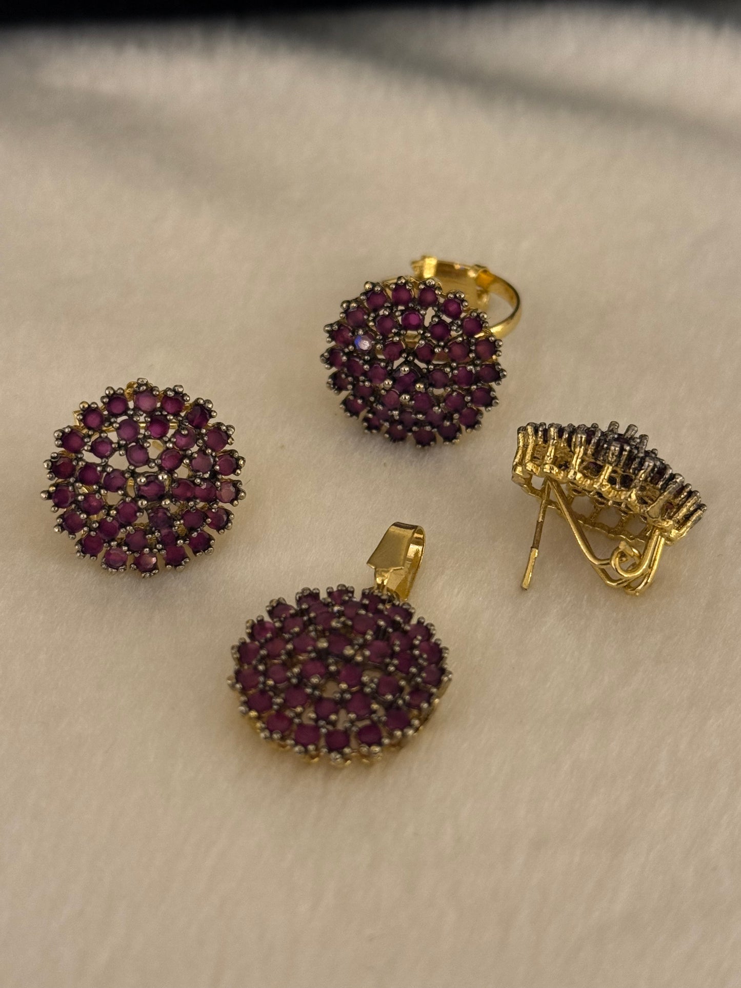 Goldplated Pendant Set-Ps51