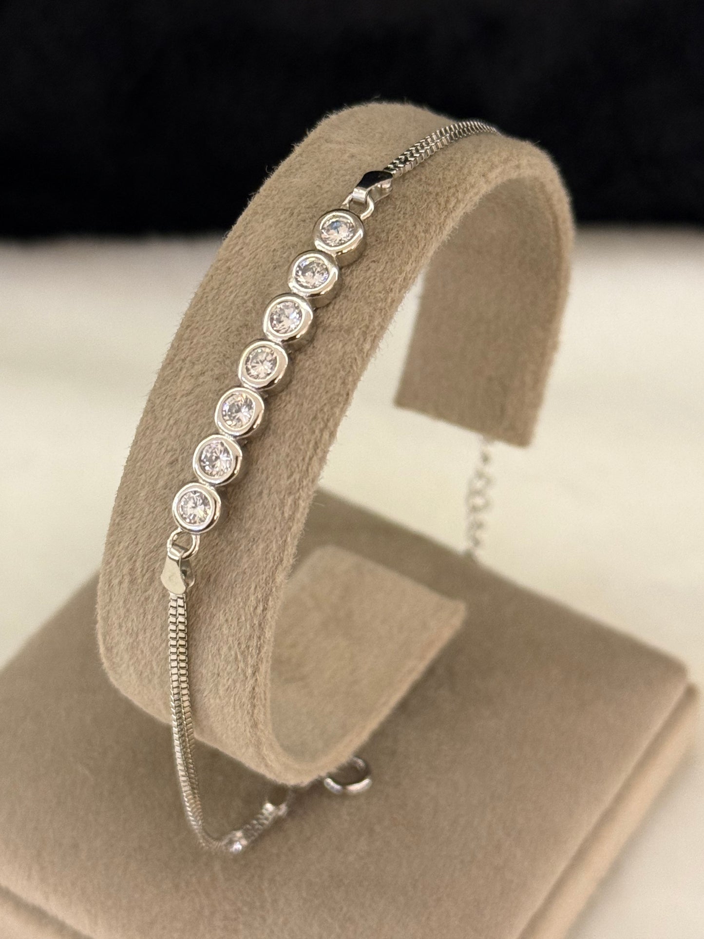 925 Silver Bracelet-SBS64