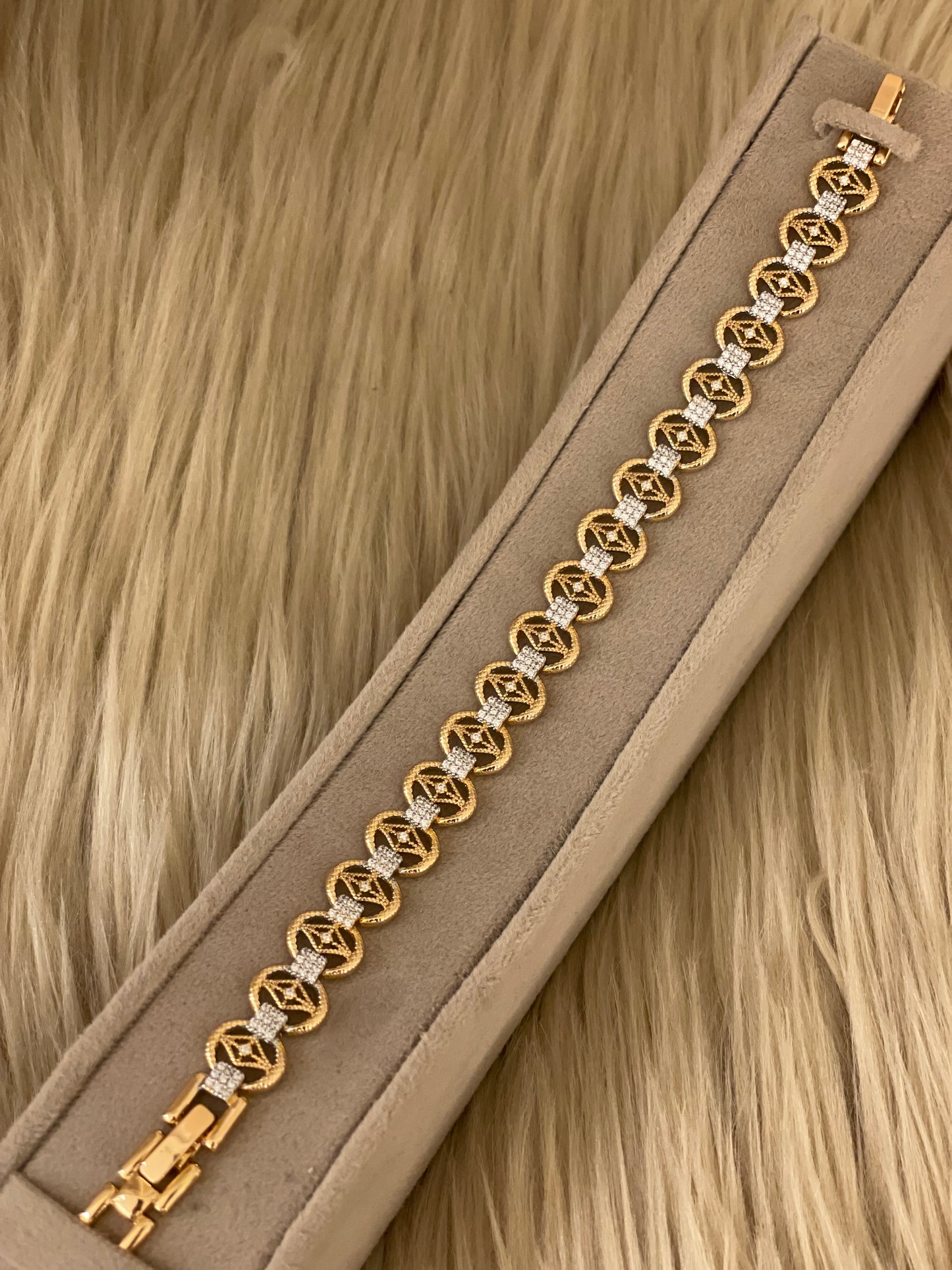 Goldplated Bracelet-Bs62