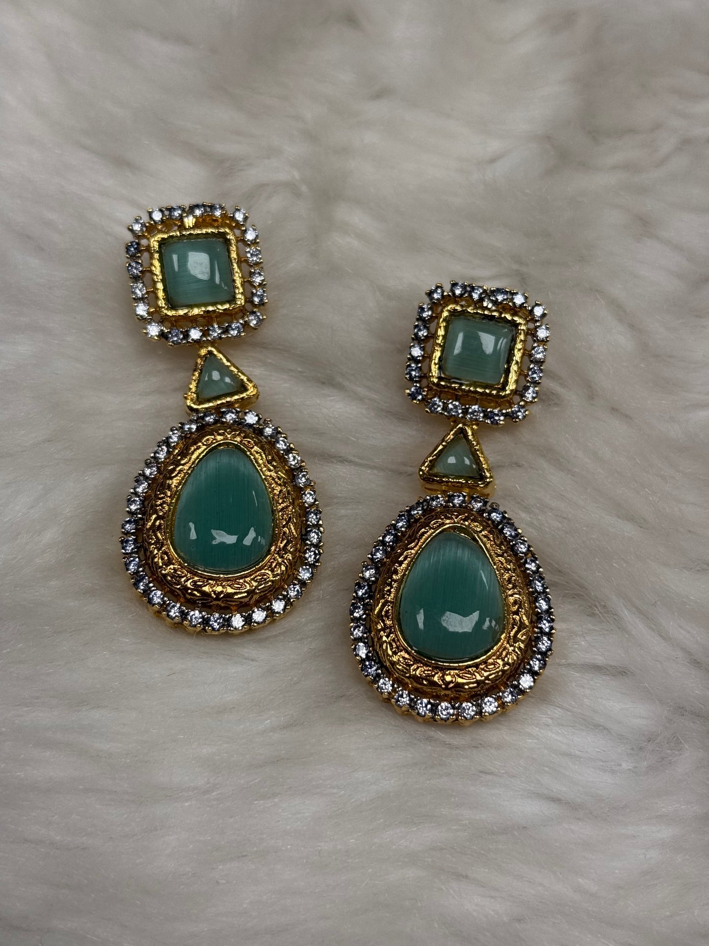 Opulent Glow Earrings-Er24