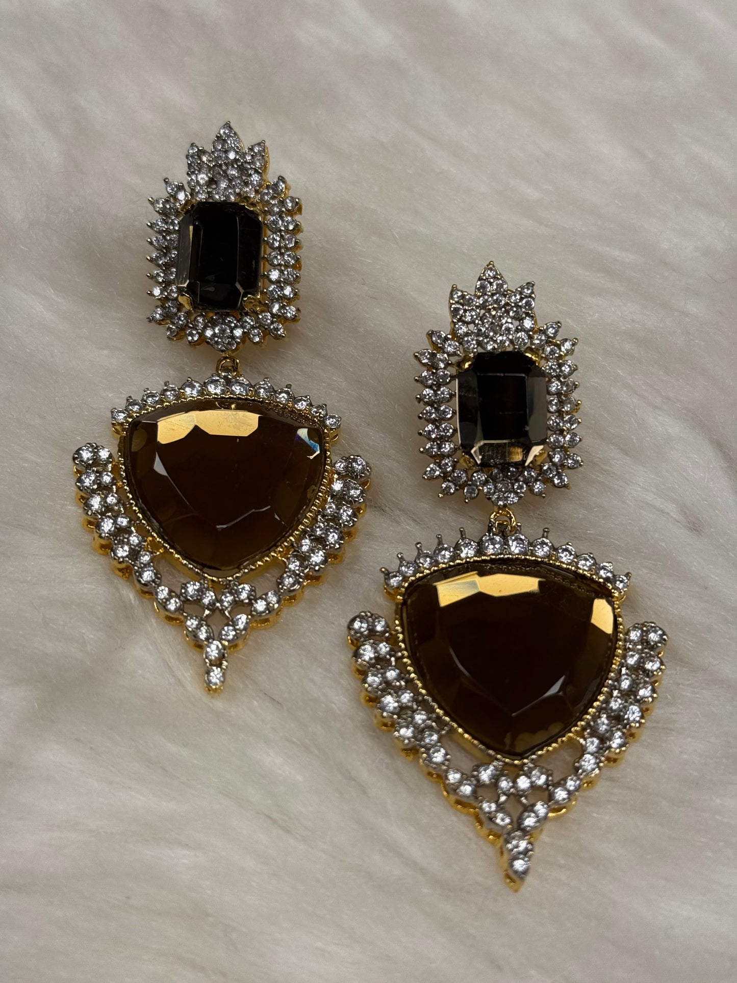 Royal Noir Earrings-Er23