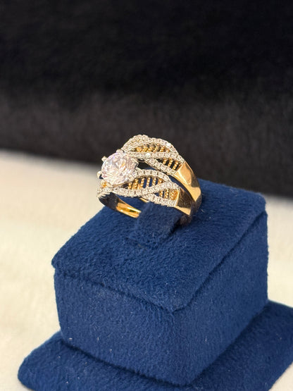 GoldPlated Ring-R153