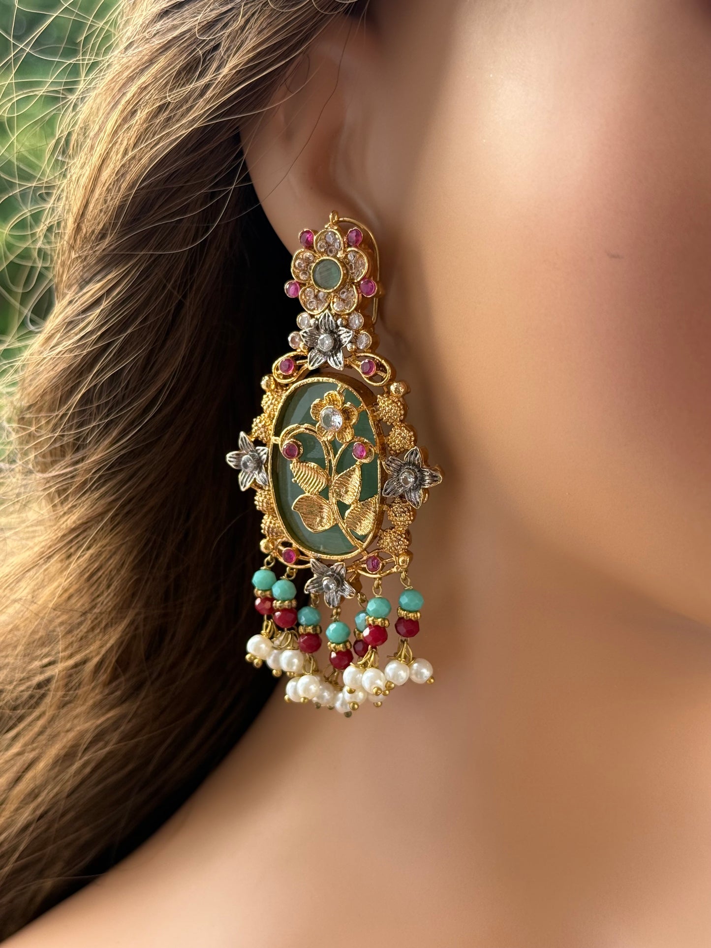 Royal Garden Earrings-Er38