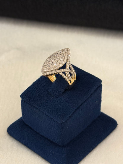 GoldPlated Ring-R122