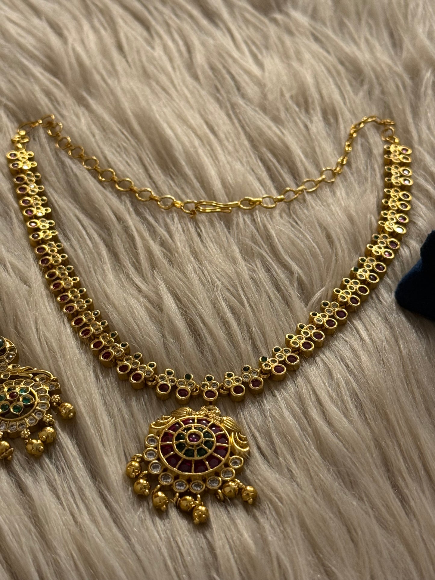 Goldplated Necklace Set-Ns105
