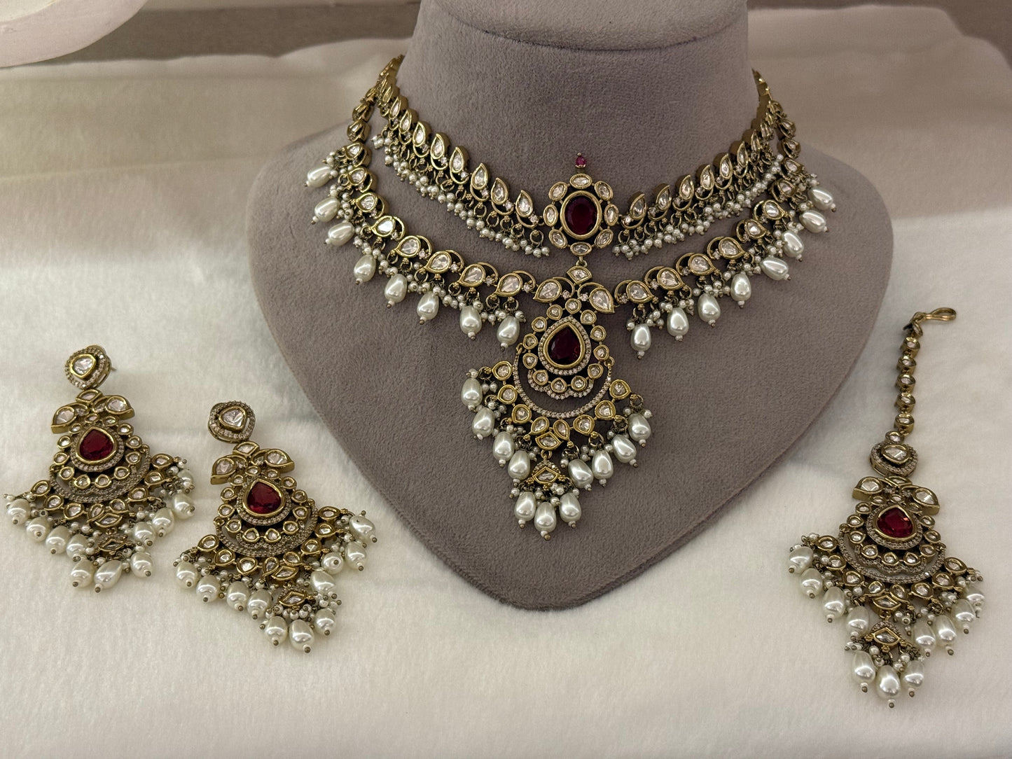 Goldplated Bridal Set-Bs174