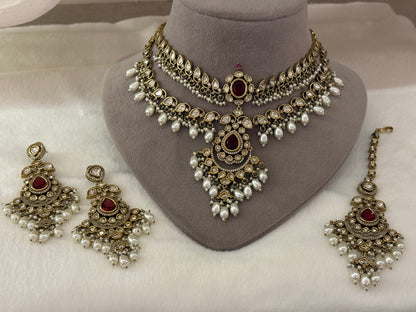 Goldplated Bridal Set-Bs174