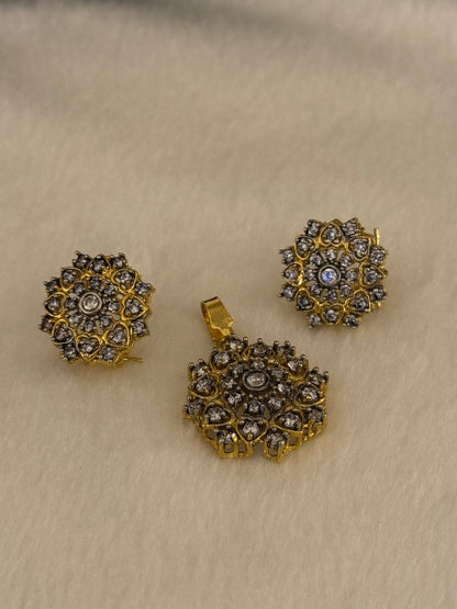 Goldplated Pendant Set-Ps47