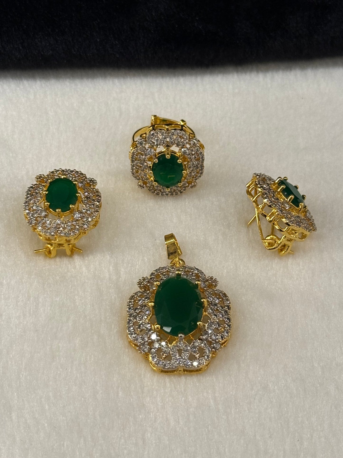 Goldplated Pendant Set-Ps56