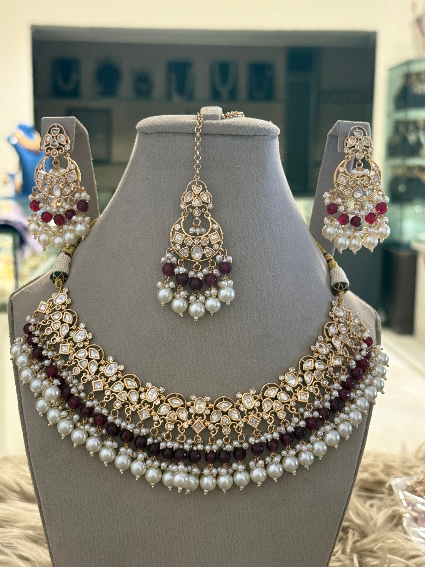 Goldplated Necklace Set-Ns121