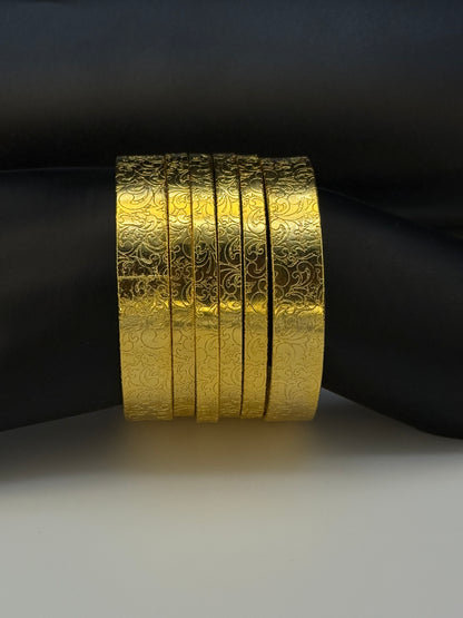 Gold Plated Bangles-B15