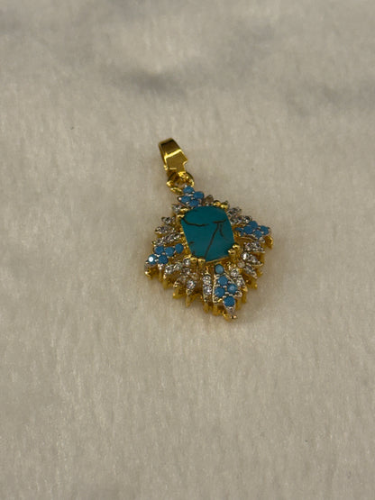 Goldplated Pendant Set-Ps53