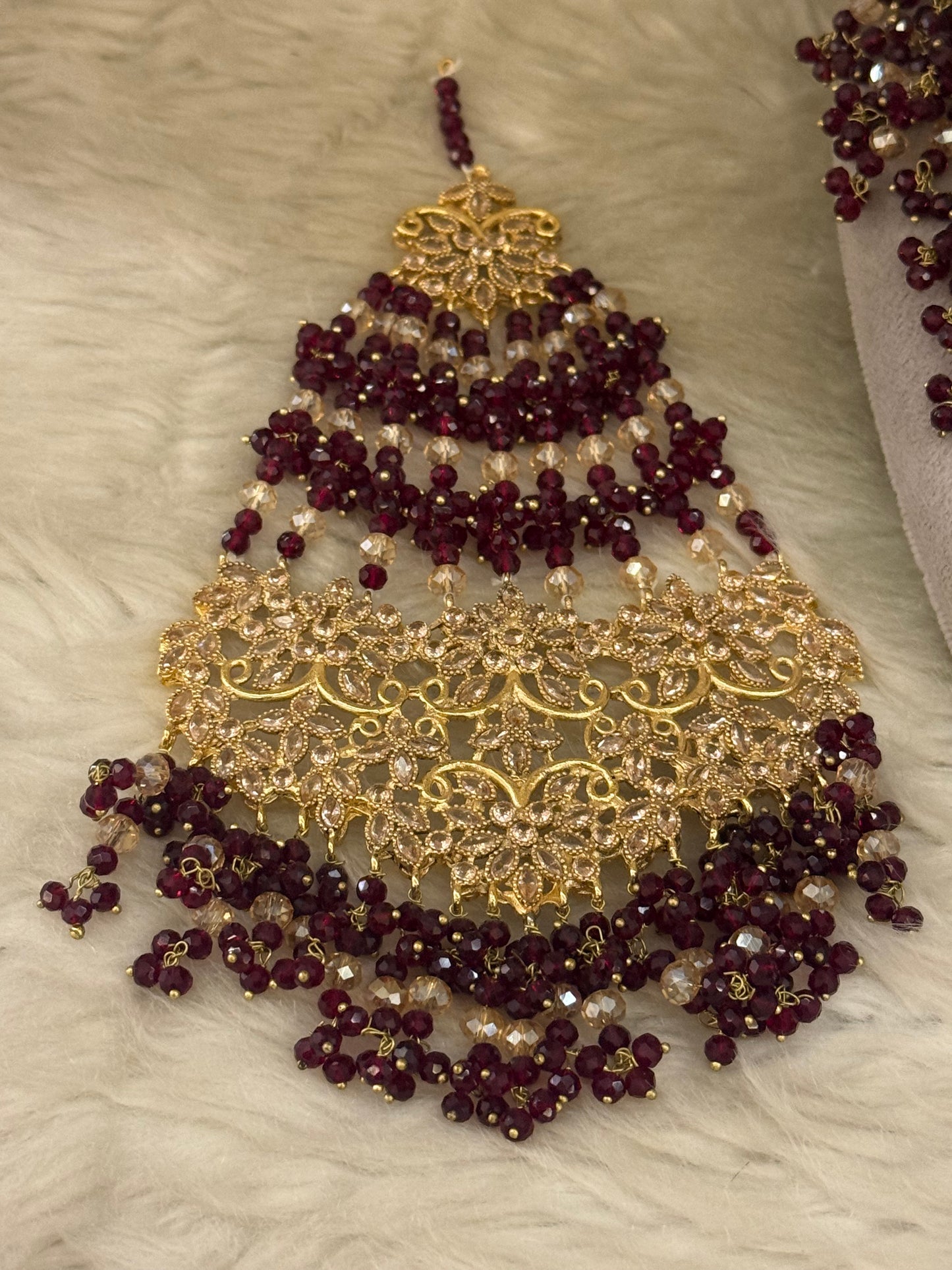 Goldplated Bridal Set-Bs87