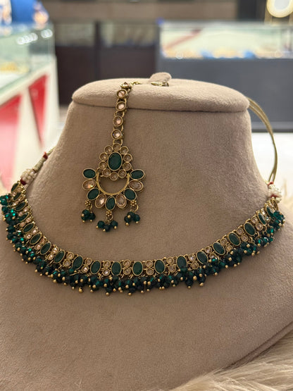 Goldplated Necklace Set-Ns101