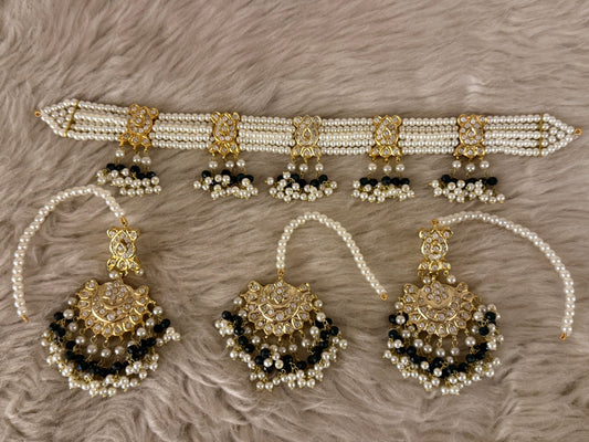 Kundan Choker Set-Bs80