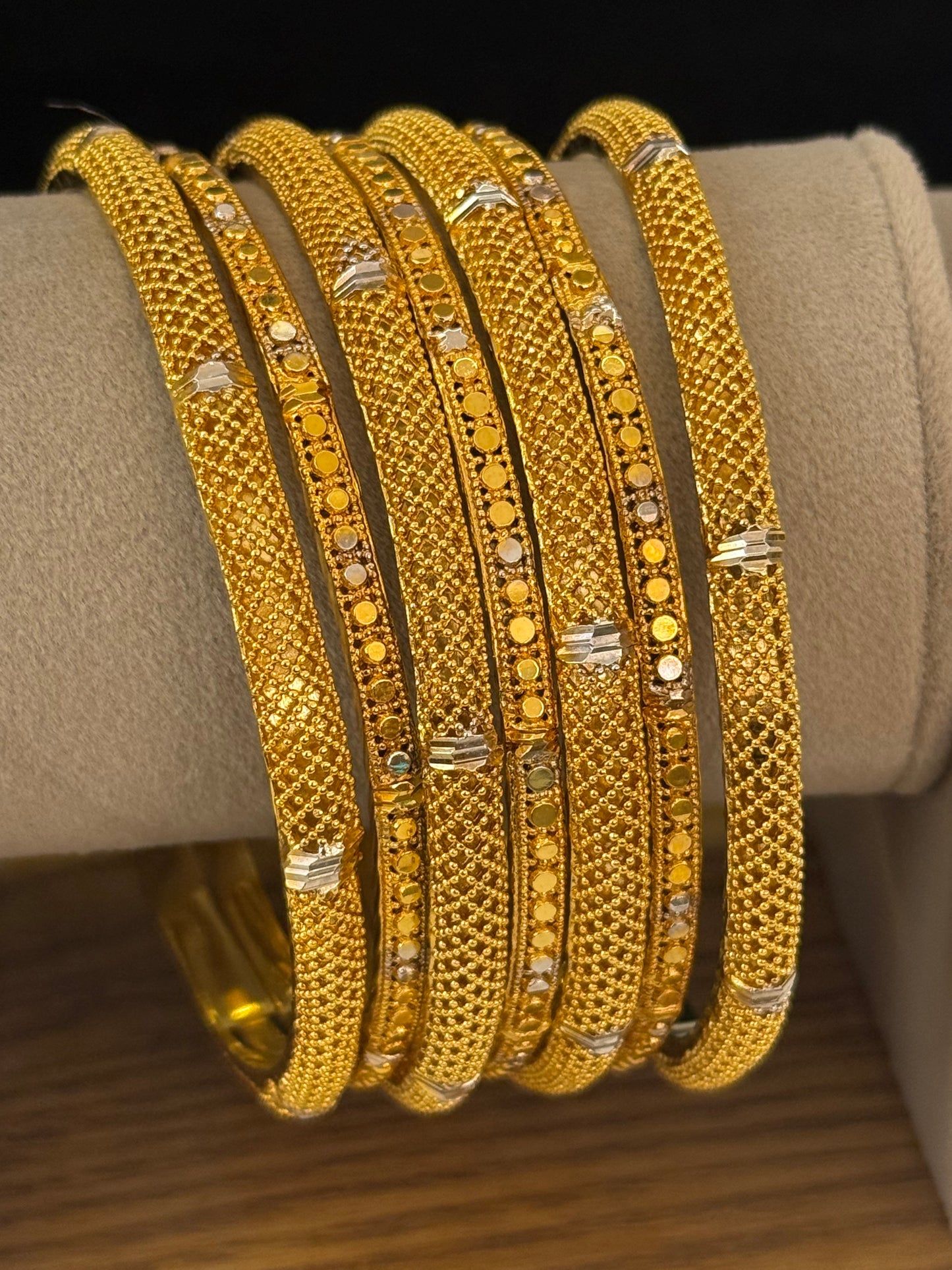 Goldplated Bangles-B71