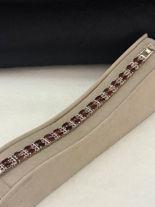 925 Silver Bracelet-SBS48