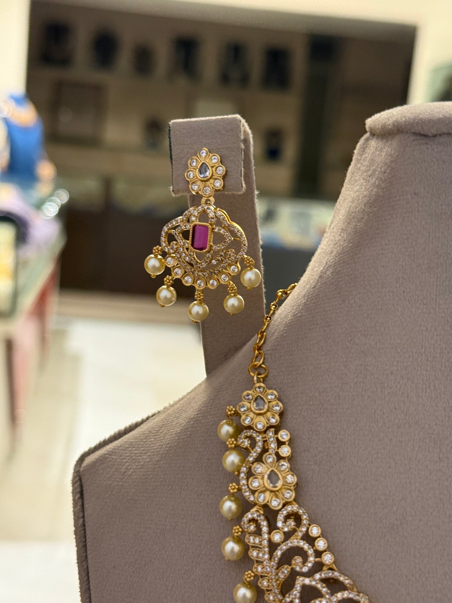 Goldplated Necklace Set-Ns119