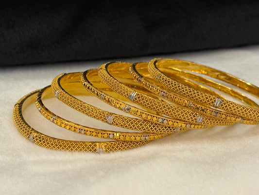 Goldplated Bangles-B71