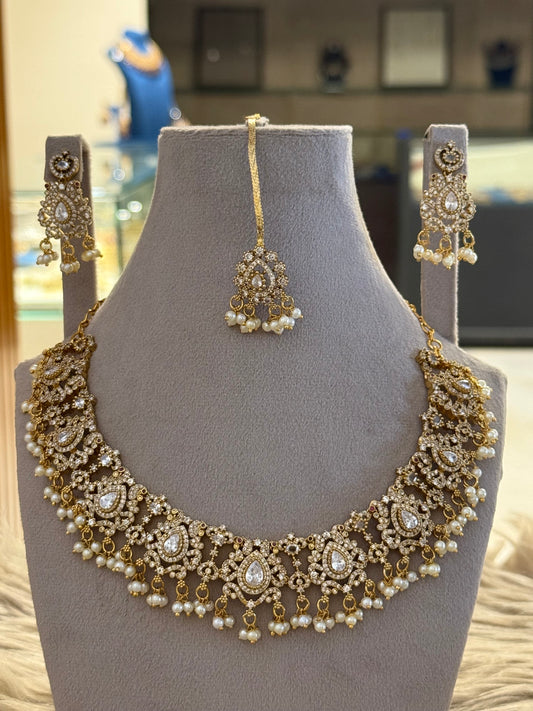 Goldplated Necklace Set-Ns110