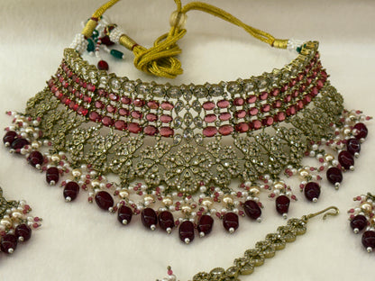 Goldplated Bridal Set-Bs169