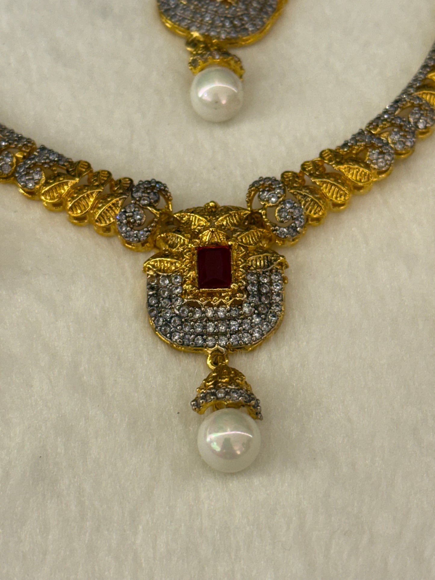 Goldplated Necklace Set-Ns188