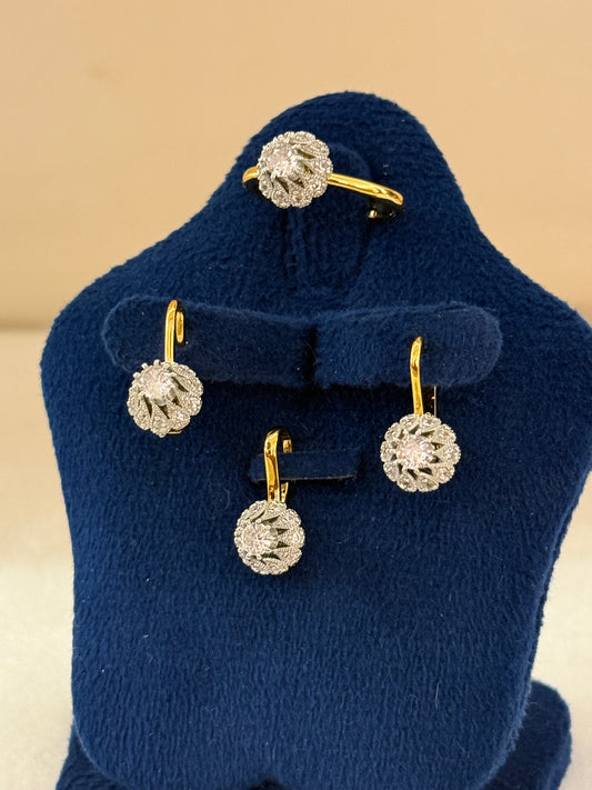 Goldplated Pendant Set-Ps71