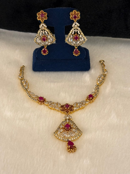 925 Necklace Set-SNS46