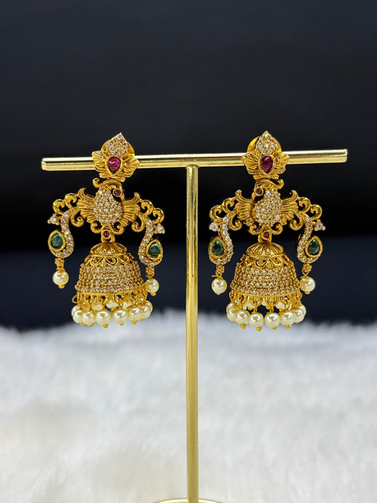Heritage Glow Jhumkas-ER33